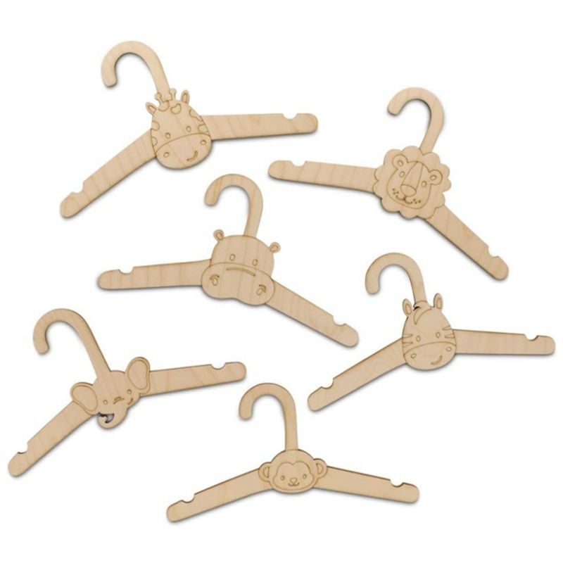 ABJI-20 шт. Милые деревянные в – обзор и цена Baby Clothing Hanging Rack
