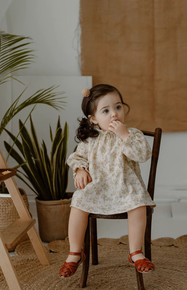 Платья с цветочным принтом для – обзор и цена Baby Clothing Organic